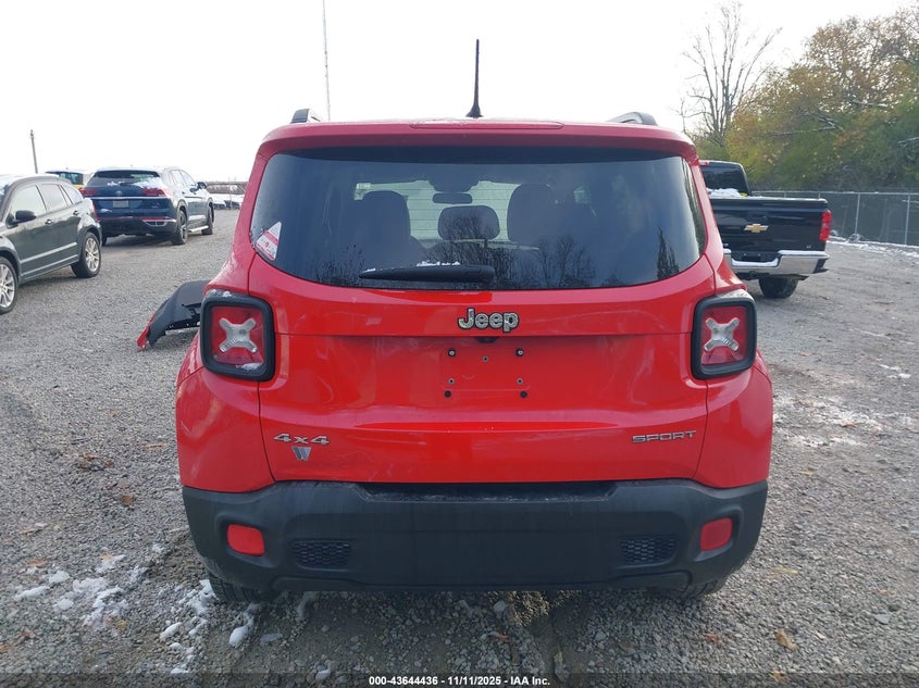 2017 JEEP RENEGADE SPORT 4X4 - ZACCJBAB0HPG47686