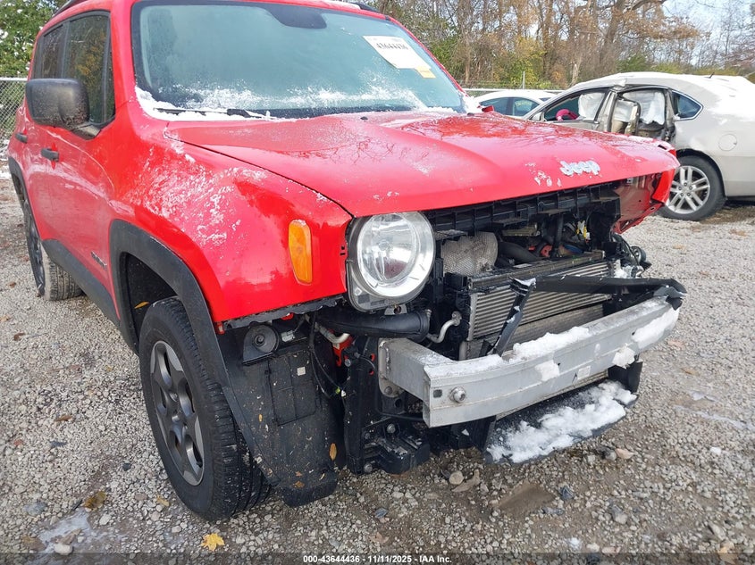 2017 JEEP RENEGADE SPORT 4X4 - ZACCJBAB0HPG47686
