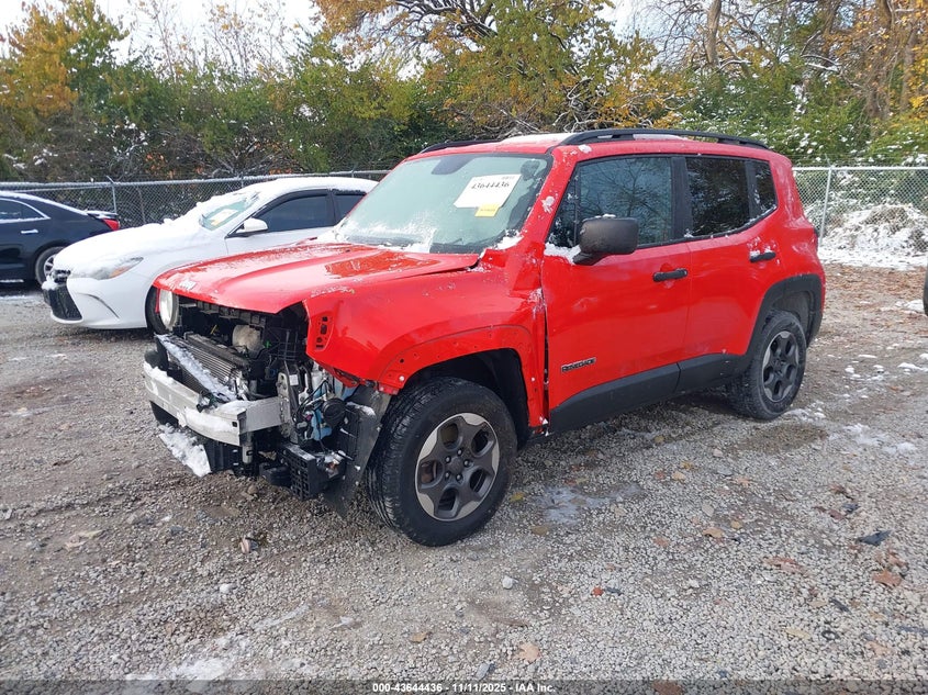 2017 JEEP RENEGADE SPORT 4X4 - ZACCJBAB0HPG47686
