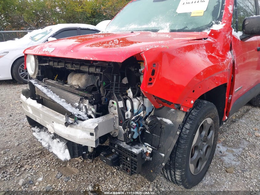 2017 JEEP RENEGADE SPORT 4X4 - ZACCJBAB0HPG47686