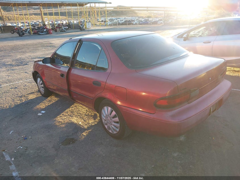 1Y1SK5267TZ002390 1996 GEO PRIZM photo no. 3