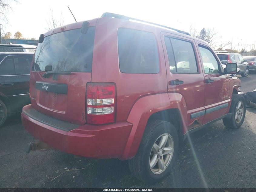 1J8GN28K89W553807 2009 JEEP LIBERTY (NORTH AMERICA) photo no. 4