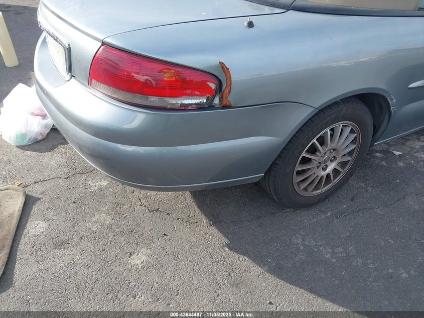 2006 Chrysler Sebring Touring VIN: 1C3EL55R76N243113 Lot: 43644497