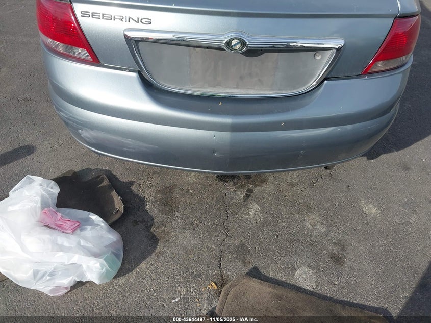 2006 Chrysler Sebring Touring VIN: 1C3EL55R76N243113 Lot: 43644497