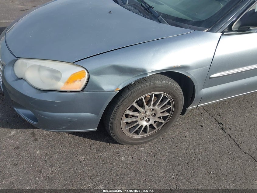 2006 Chrysler Sebring Touring VIN: 1C3EL55R76N243113 Lot: 43644497