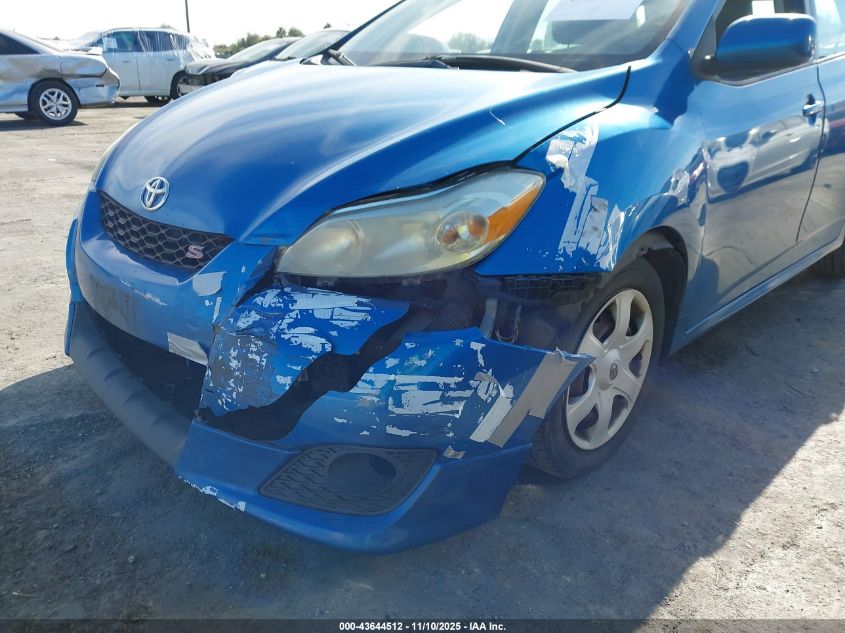 2009 Toyota Matrix S VIN: 2T1KE40E89C025504 Lot: 43644512