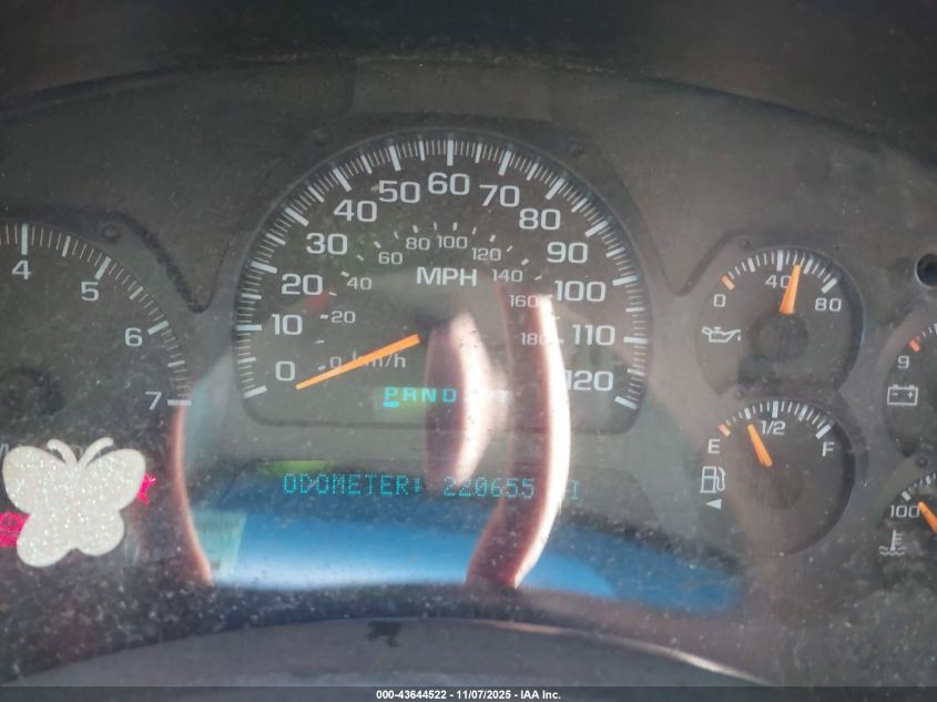 2003 Chevrolet Trailblazer Ext Lt VIN: 1GNET16S036116111 Lot: 43644522