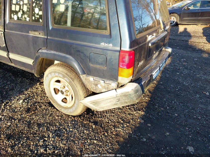 2000 Jeep Cherokee Sport VIN: 1J4FF48S0YL192224 Lot: 43644577