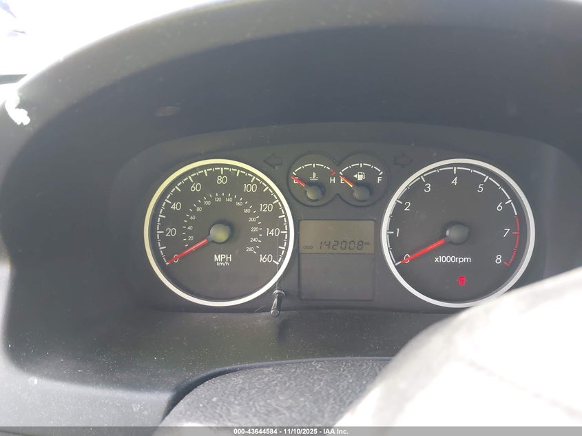 2008 Hyundai Tiburon Gs VIN: KMHHM66D98U295622 Lot: 43644584