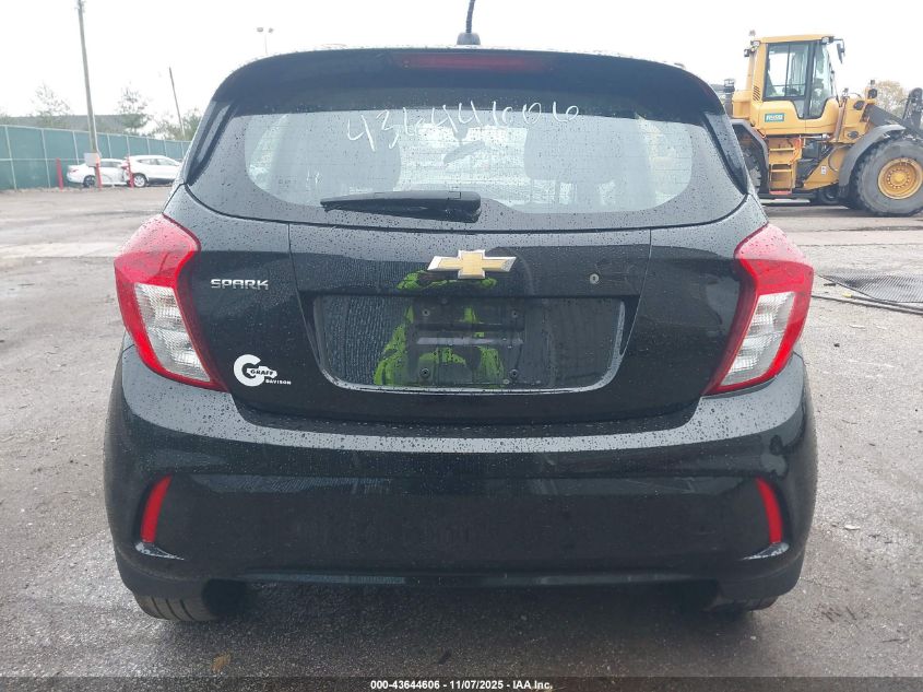 2020 Chevrolet Spark Fwd Ls Manual VIN: KL8CA6SA9LC462457 Lot: 43644606