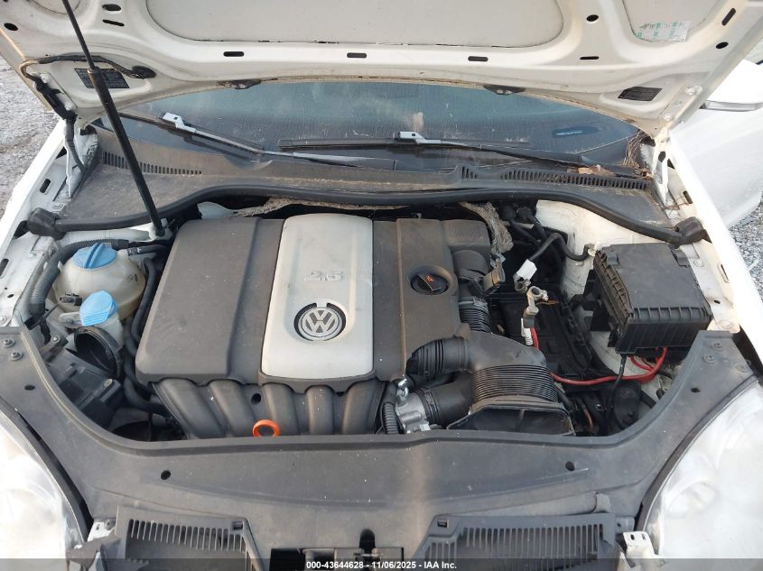 2008 Volkswagen Jetta Se/Sel VIN: 3VWRM71K98M197650 Lot: 43644628