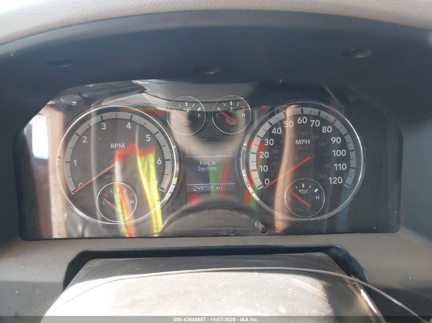 2009 Dodge Ram 1500 Slt/Sport/Trx VIN: 1D3HB13P19S751161 Lot: 43644657