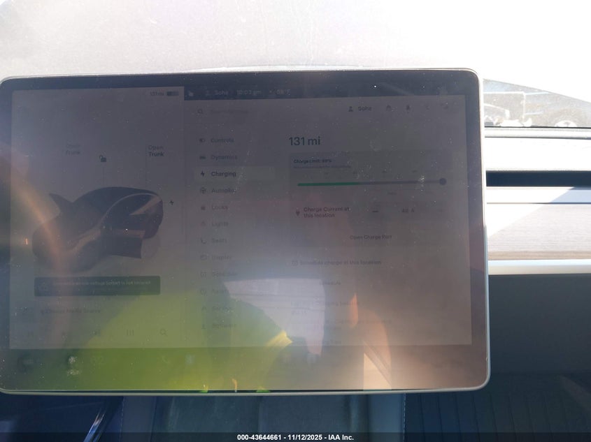 2025 Tesla Model Y Long Range Dual Motor All-Wheel Drive VIN: 7SAYGDEE0SA340344 Lot: 43644661