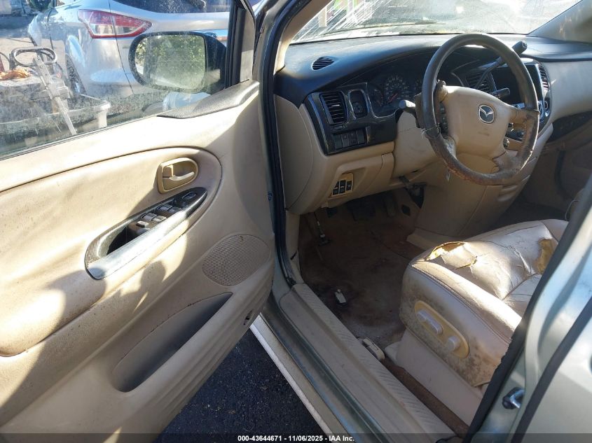2003 Mazda Mpv Es/Lx/Lx-Sv VIN: JM3LW28J530335884 Lot: 43644671