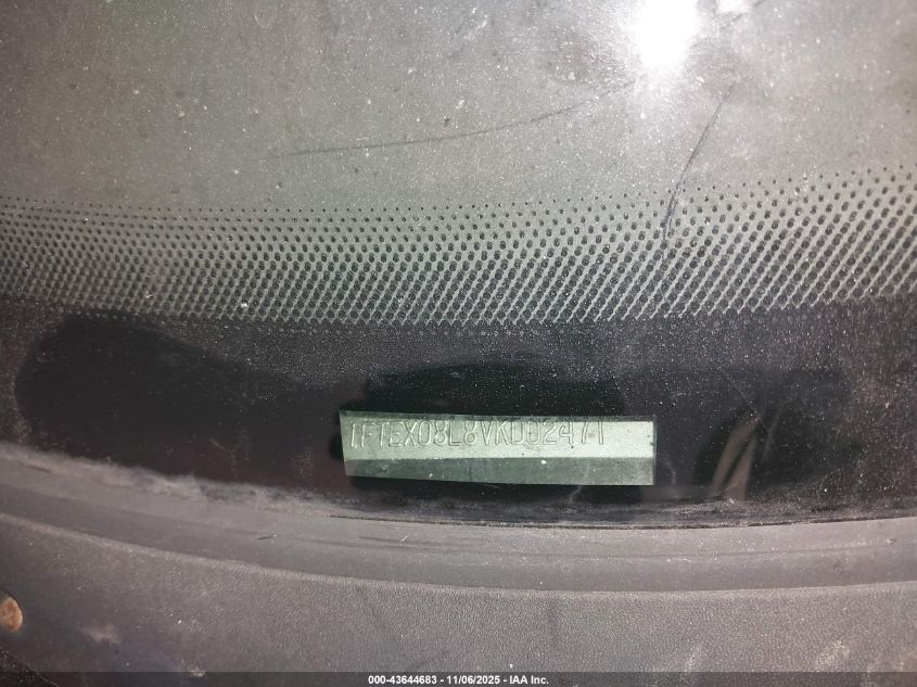 1997 Ford F-150 Lariat/Xl/Xlt VIN: 1FTEX08L8VKD02471 Lot: 43644683