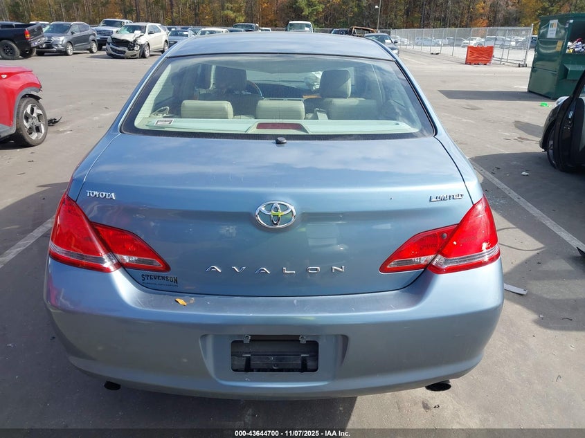 2007 Toyota Avalon Limited VIN: 4T1BK36B27U219716 Lot: 43644700