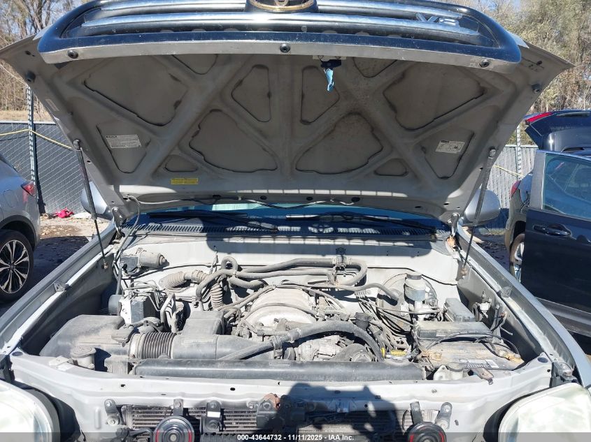 2002 Toyota Sequoia Limited V8 VIN: 5TDBT48A22S104333 Lot: 43644732