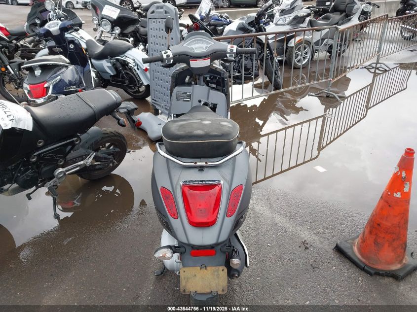 2016 Vespa Sprint 150 3V VIN: ZAPM818G0G5401254 Lot: 43644756