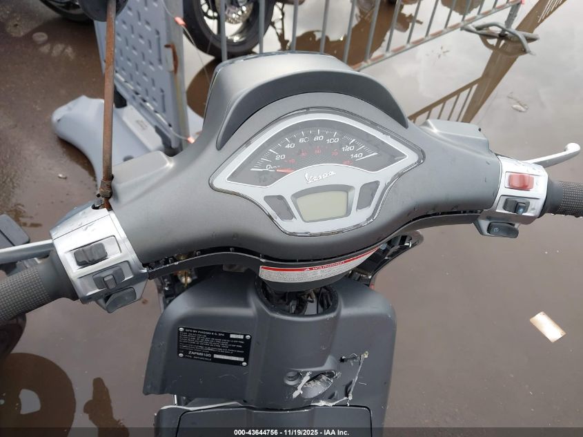 2016 Vespa Sprint 150 3V VIN: ZAPM818G0G5401254 Lot: 43644756