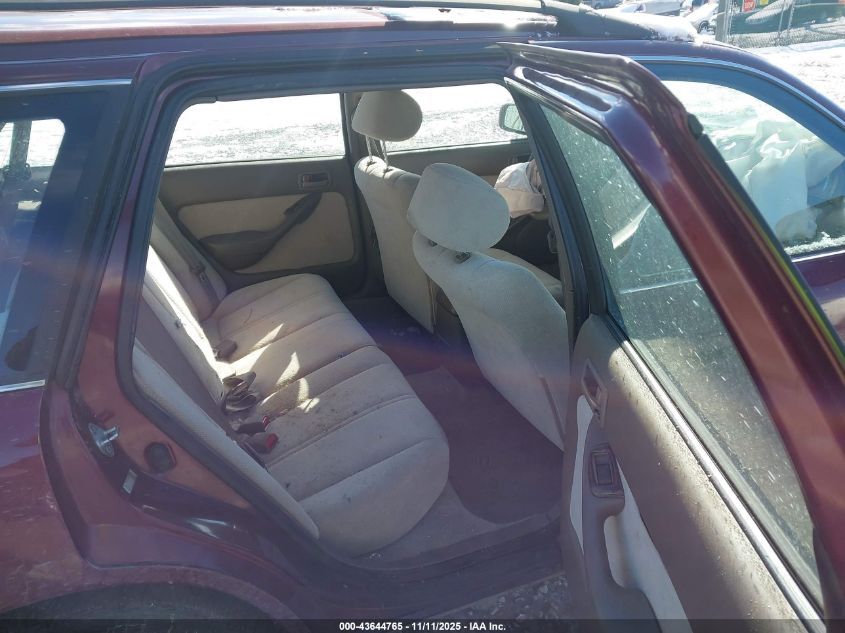 1996 Toyota Camry Le VIN: 4T1EF12K6TU114795 Lot: 43644765