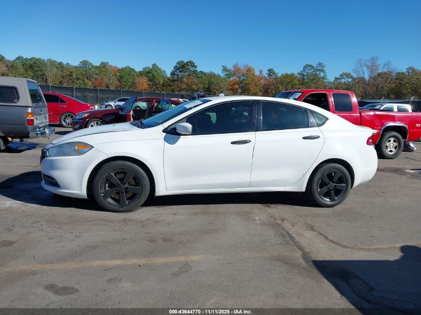 2013 Dodge Dart Se VIN: 1C3CDFAAXDD335135 Lot: 43644770