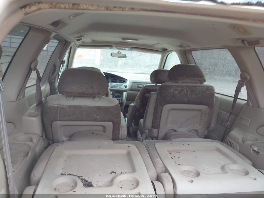 2001 Toyota Sienna Xle VIN: 4T3ZF13C81U390439 Lot: 43644795