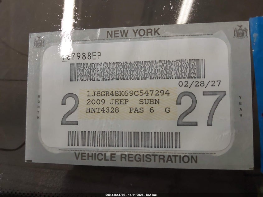 1J8GR48K69C547294 2009 JEEP GRAND CHEROKEE photo no. 9