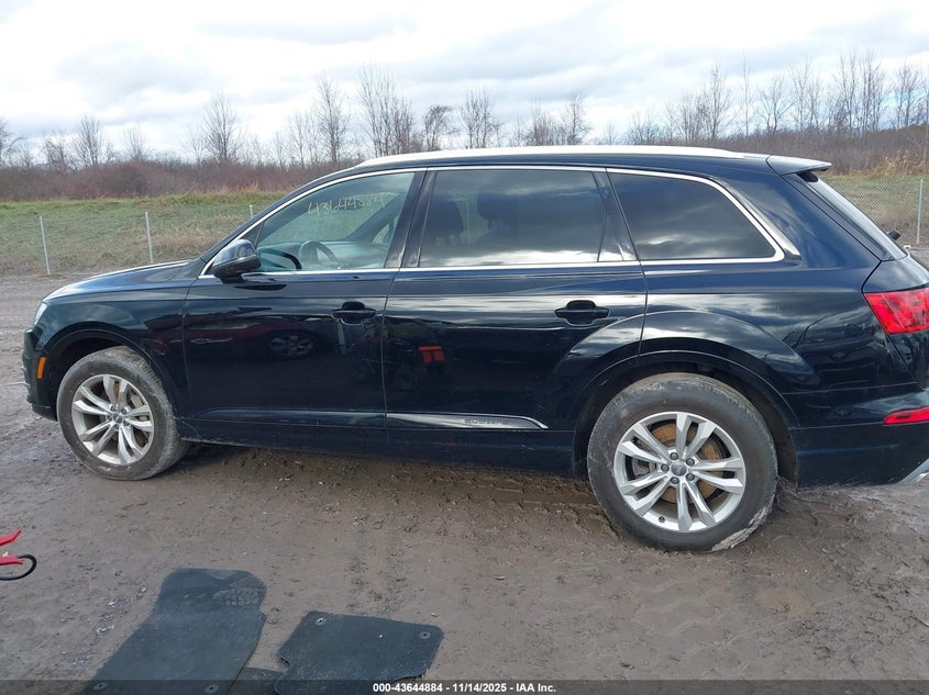 2017 Audi Q7 2.0T Premium VIN: WA1AHAF75HD041617 Lot: 43644884