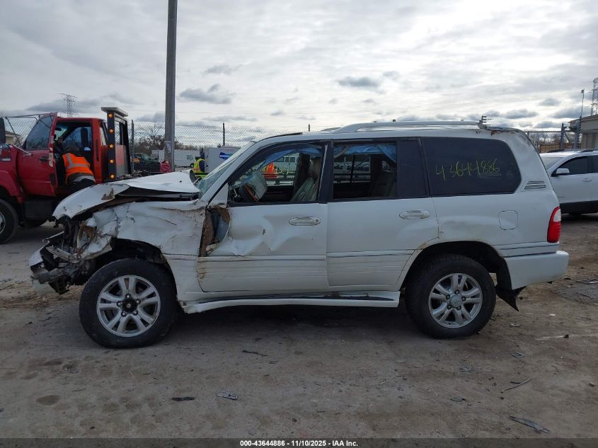 2005 Lexus Lx 470 VIN: JTJHT00W753550149 Lot: 43644886