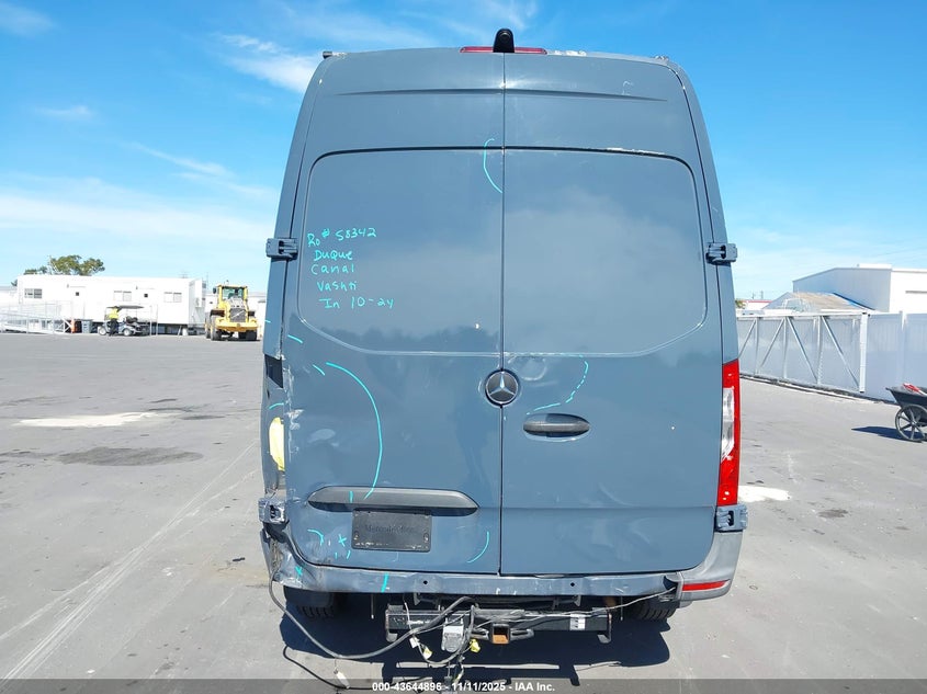 2019 Mercedes-Benz Sprinter 2500 Standard Roof V6 VIN: WD4PF0CD1KP041751 Lot: 43644896
