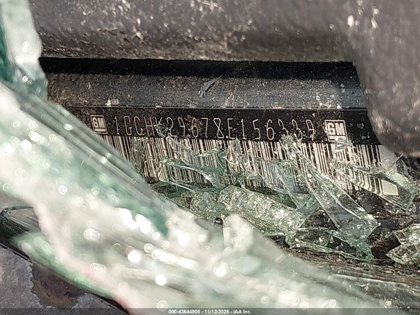 2008 Chevrolet Silverado 2500Hd Ltz VIN: 1GCHK29678E156339 Lot: 43644905