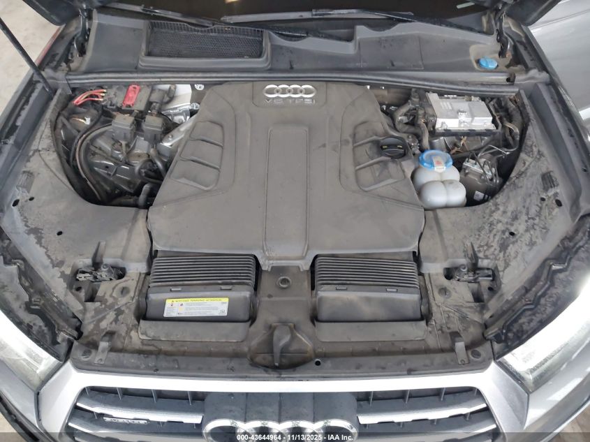 2017 Audi Q7 3.0T Premium VIN: WA1LAAF7XHD016242 Lot: 43644964