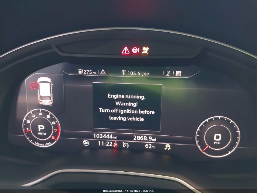 2017 Audi Q7 3.0T Premium VIN: WA1LAAF7XHD016242 Lot: 43644964