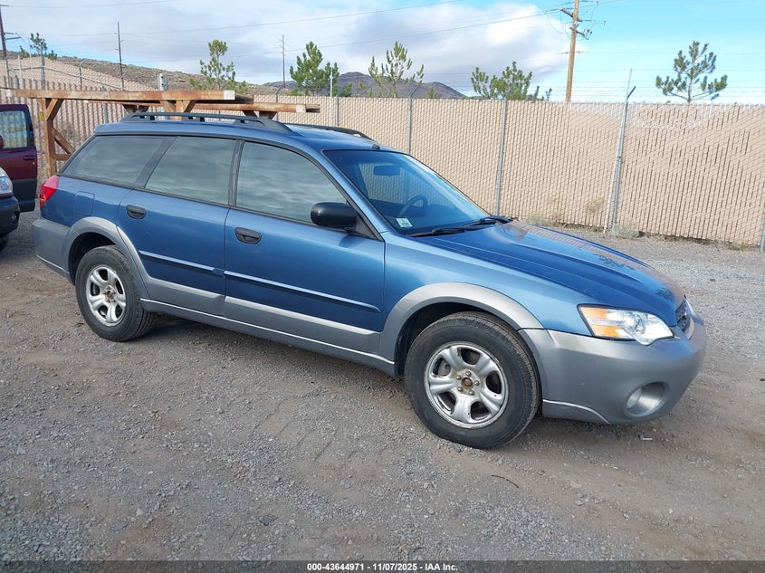 2007 Subaru Outback 2.5I/2.5I Basic/2.5I L.l. Bean Edition VIN: 4S4BP61C277345740 Lot: 43644971