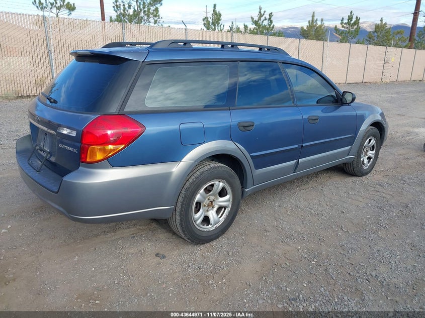 2007 Subaru Outback 2.5I/2.5I Basic/2.5I L.l. Bean Edition VIN: 4S4BP61C277345740 Lot: 43644971