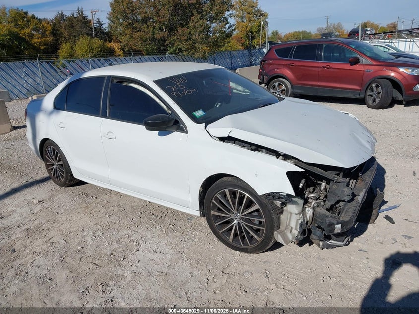 2016 VOLKSWAGEN JETTA 1.8T SPORT - 3VWD17AJ7GM251407