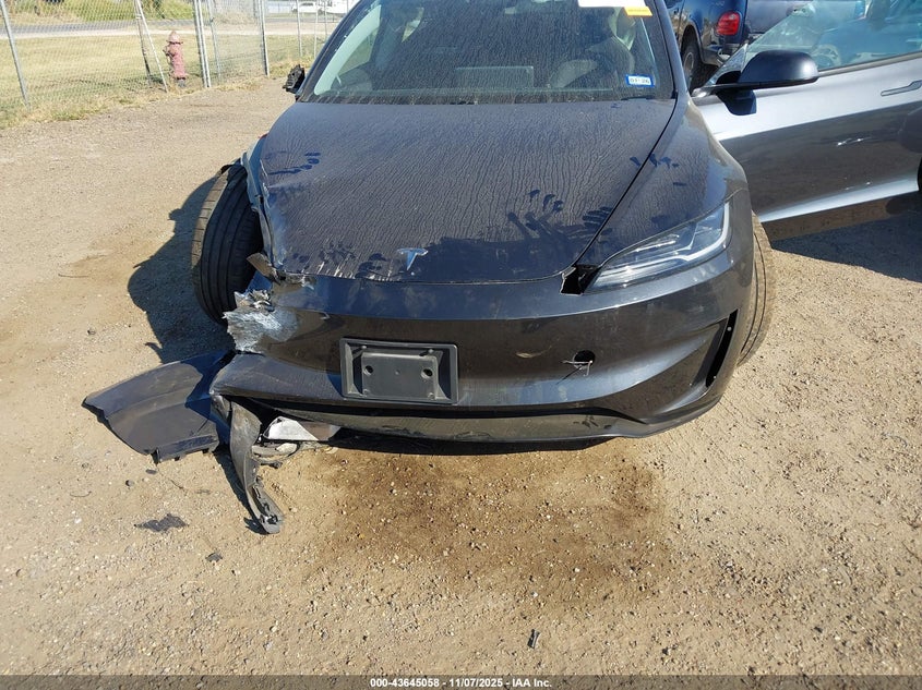 2025 Tesla Model 3 Performance VIN: 5YJ3E1ET0SF953948 Lot: 43645058