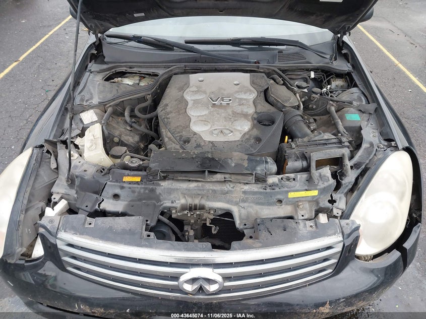 2005 Infiniti G35 VIN: JNKCV51E95M210066 Lot: 43645074