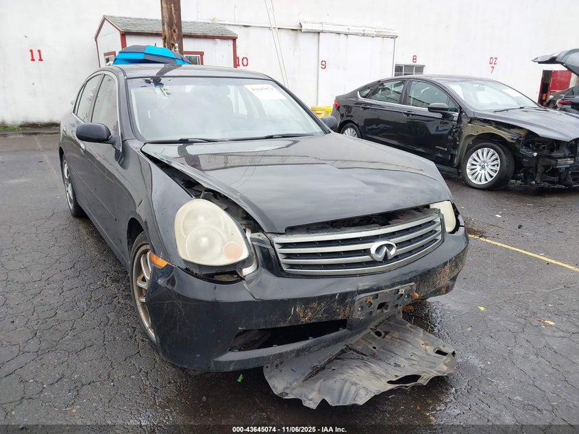 2005 Infiniti G35 VIN: JNKCV51E95M210066 Lot: 43645074