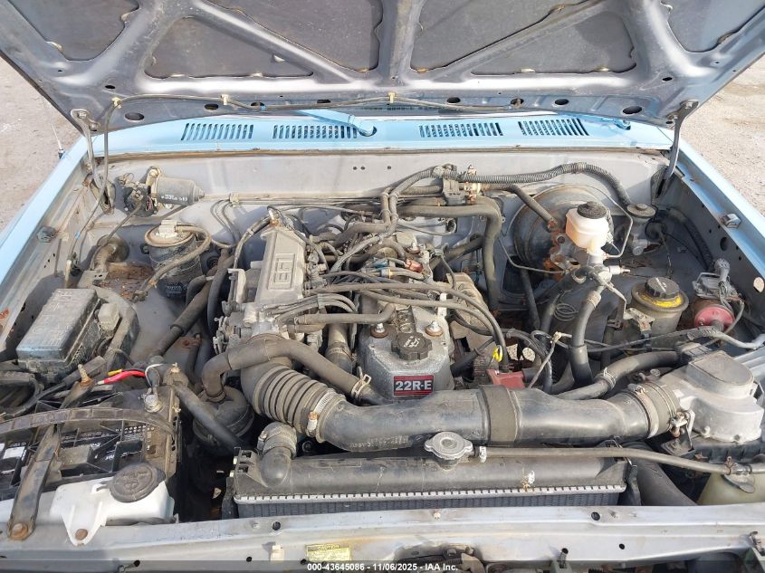 1989 Toyota Pickup 1/2 Ton Ex Lng Whlbse Dlx VIN: JT4RN93P2K5005390 Lot: 43645086