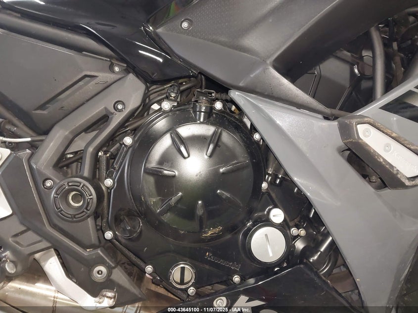 2018 Kawasaki Ex650 F VIN: JKAEXEK16JDA24749 Lot: 43645100