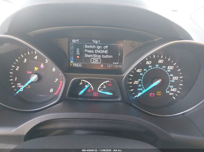 2013 Ford Escape Titanium VIN: 1FMCU9J90DUC83920 Lot: 43645132