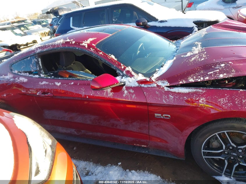 2018 Ford Mustang Gt VIN: 1FA6P8CF8J5183582 Lot: 43645142