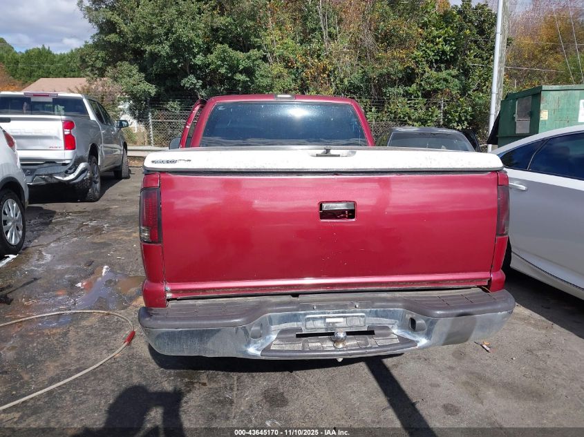 1995 GMC Sonoma VIN: 1GTCS1449S8500074 Lot: 43645170