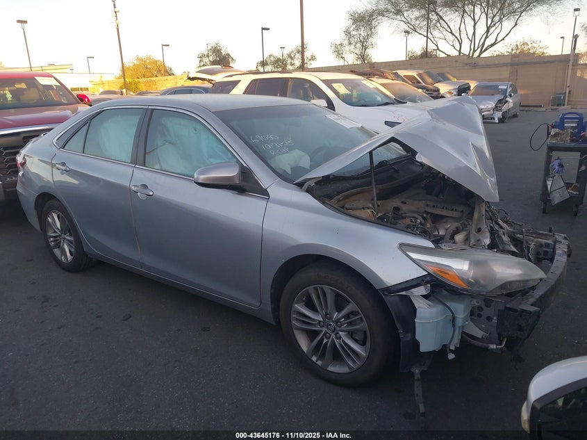 2015 TOYOTA CAMRY SE - 4T1BF1FK9FU974255