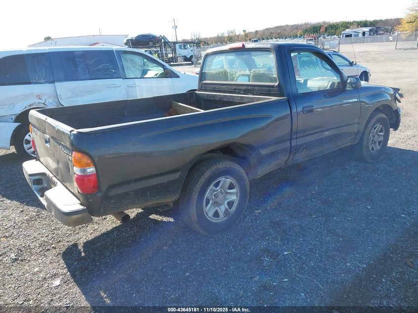 5TENL42N51Z718190 2001 TOYOTA TACOMA photo no. 4