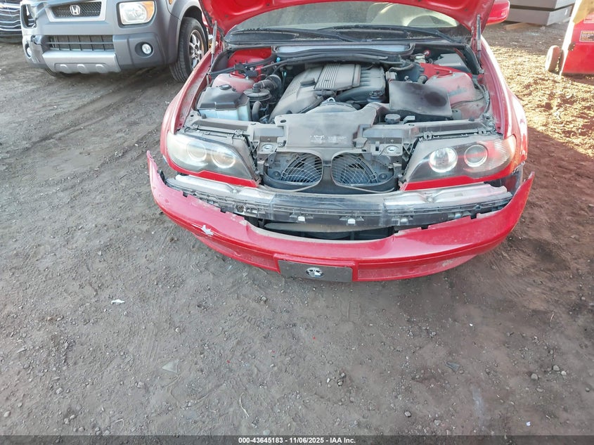 2004 BMW 330Ci VIN: WBABW53494PL40700 Lot: 43645183