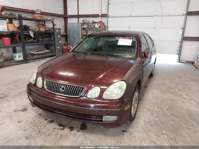 2001 Lexus Gs 300 VIN: JT8BD69S310134490 Lot: 43645193