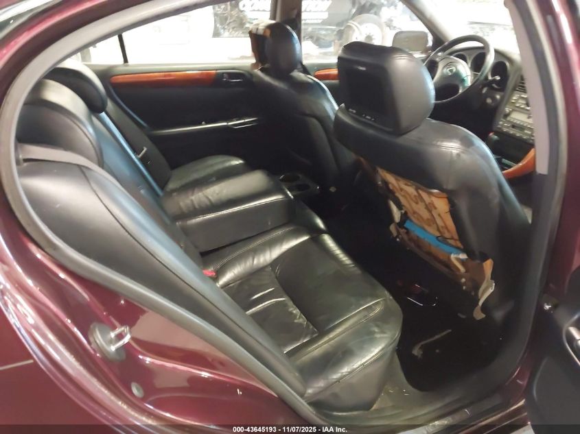 2001 Lexus Gs 300 VIN: JT8BD69S310134490 Lot: 43645193