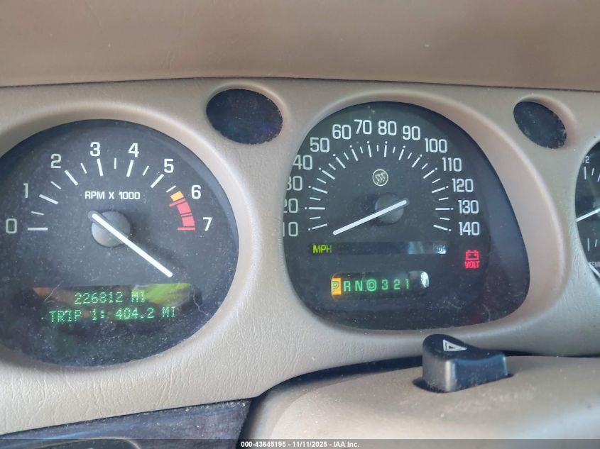 2004 Buick Lesabre Limited VIN: 1G4HR54KX4U197464 Lot: 43645195